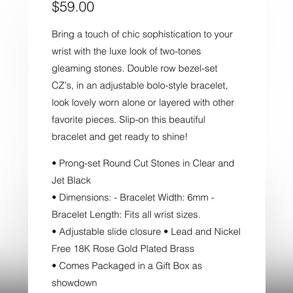 Daniela Swaebe Tennis Bracelet - Picture 3 of 3